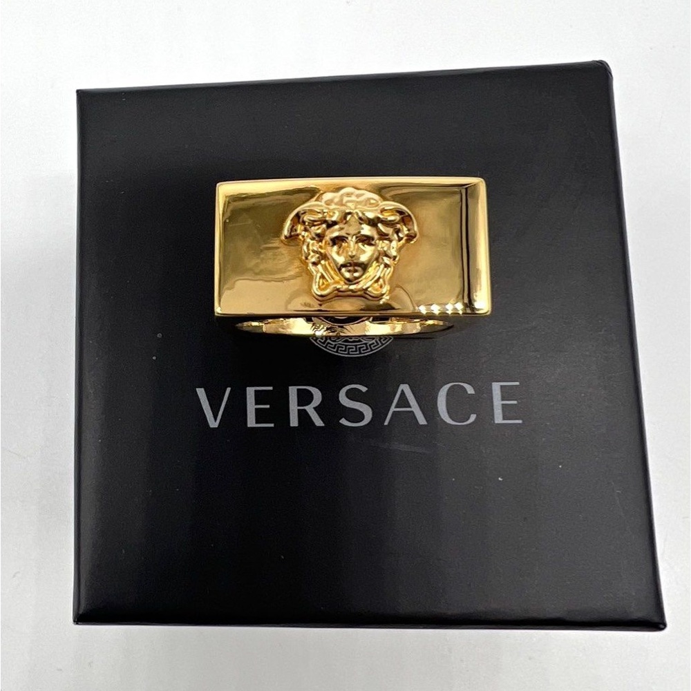 Versace La Medusa ring Size 7.5 NIB